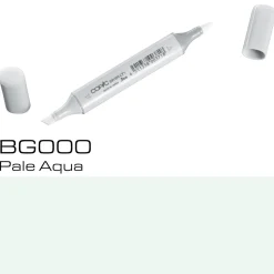 Copic Sketch BG000 Pale Aqua | Tuschpennor & Markers