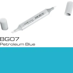 Copic Sketch BG07 Petrol. Blue | Tuschpennor & Markers