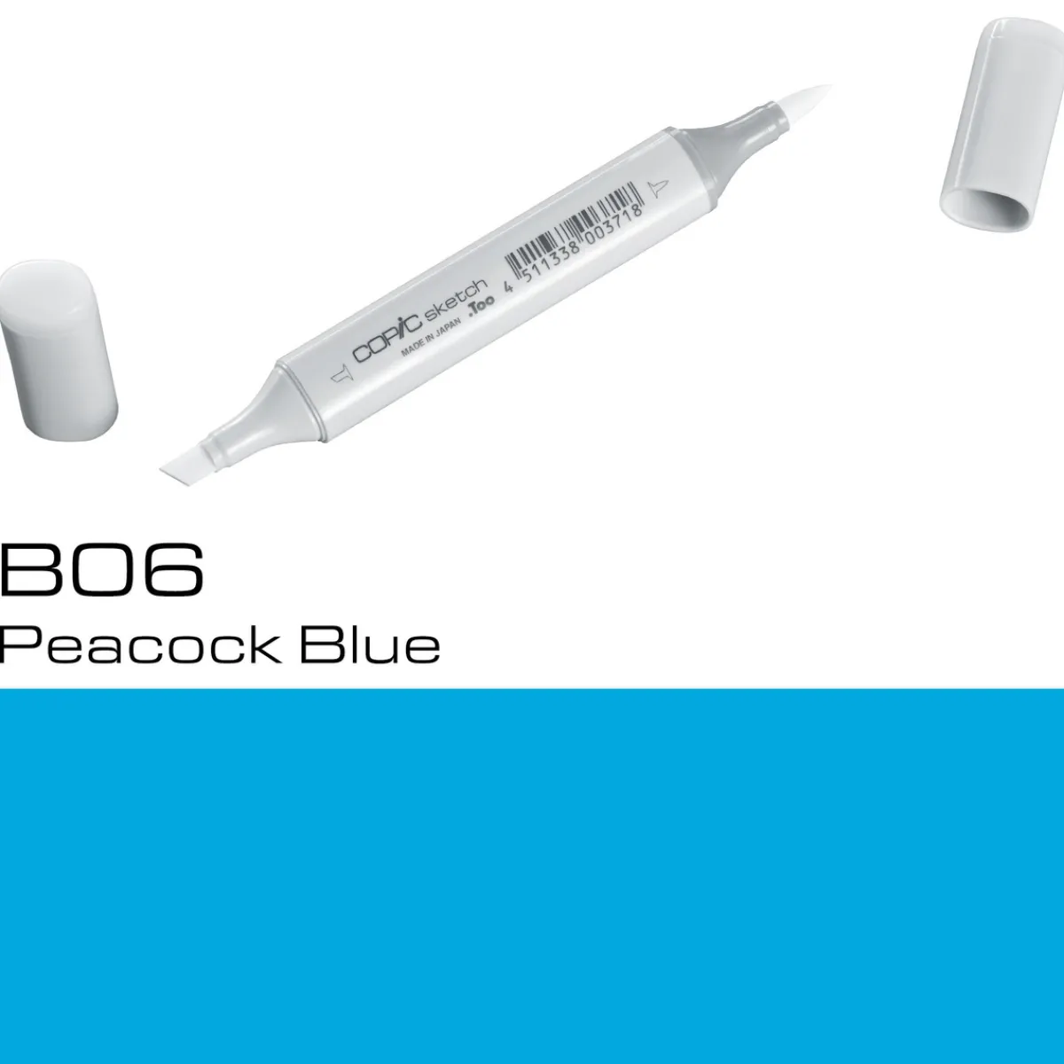 Copic Sketch B06 Peacock Blue