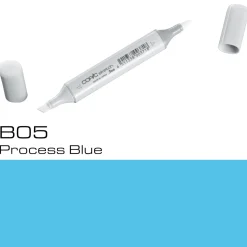 Copic Sketch B05 Process Blue | Tuschpennor & Markers