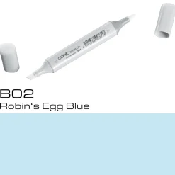 Copic Sketch B02 Rob. Egg Blue | Tuschpennor & Markers