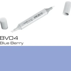 Copic Sketch BV04 Blue Berry | Tuschpennor & Markers