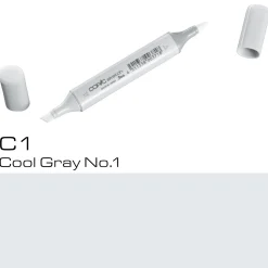 Copic Sketch C1 Cool Gray | Tuschpennor & Markers