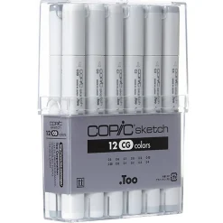 Copic Sketch Cool Grey Set 12