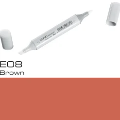 Copic Sketch E08 Brown
