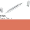 Copic Sketch E09 Burnt Sienna | Tuschpennor & Markers