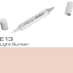 Copic Sketch E13 Light Suntan | Tuschpennor & Markers