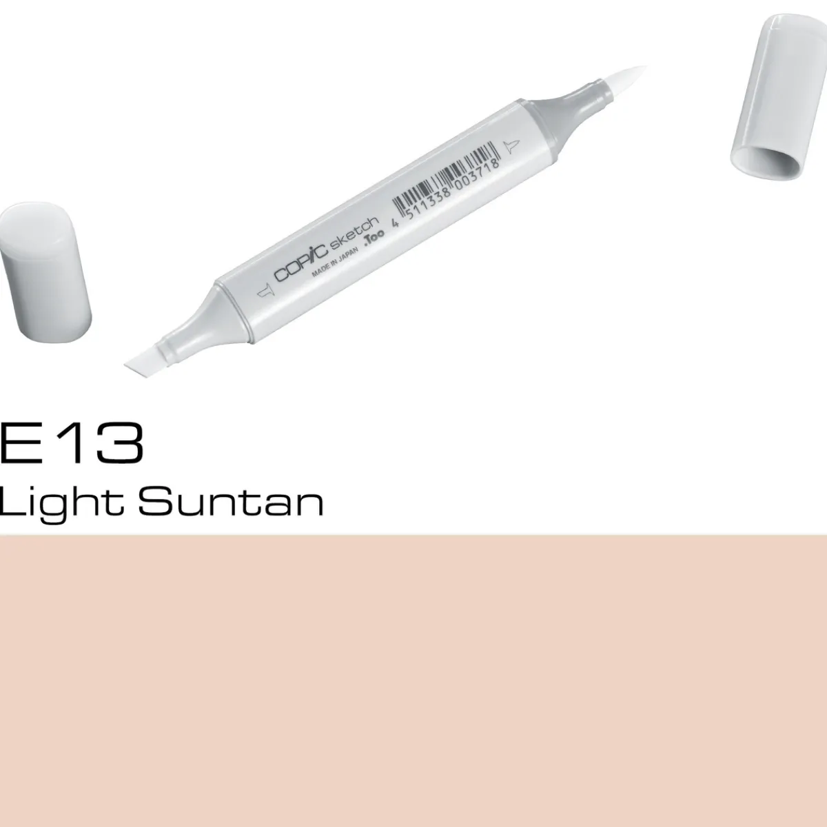 Copic Sketch E13 Light Suntan | Tuschpennor & Markers