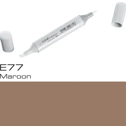 Copic Sketch E77 Maroon | Tuschpennor & Markers