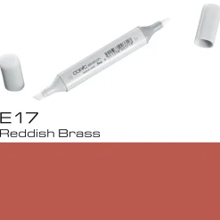 Copic Sketch E17 Reddish Brass | Tuschpennor & Markers