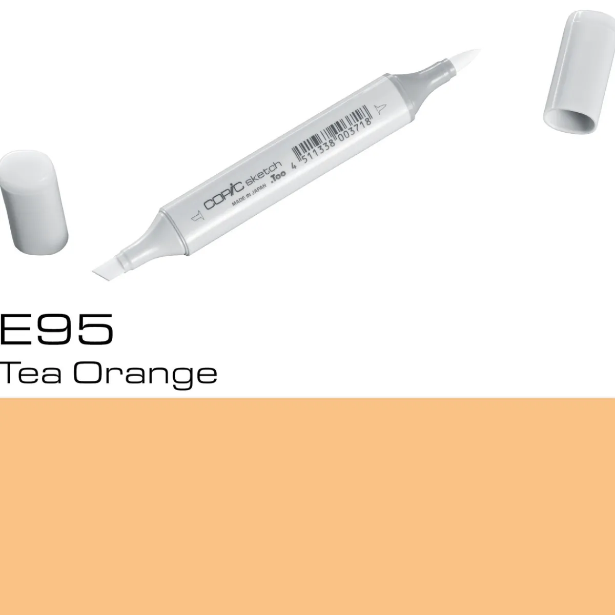Copic Sketch E95 Tea Orange | Tuschpennor & Markers