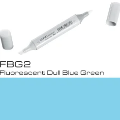 Copic Sketch FBG2 Fluo Blu/Gre | Tuschpennor & Markers