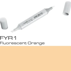Copic Sketch FYR1 Fluo Orange | Tuschpennor & Markers