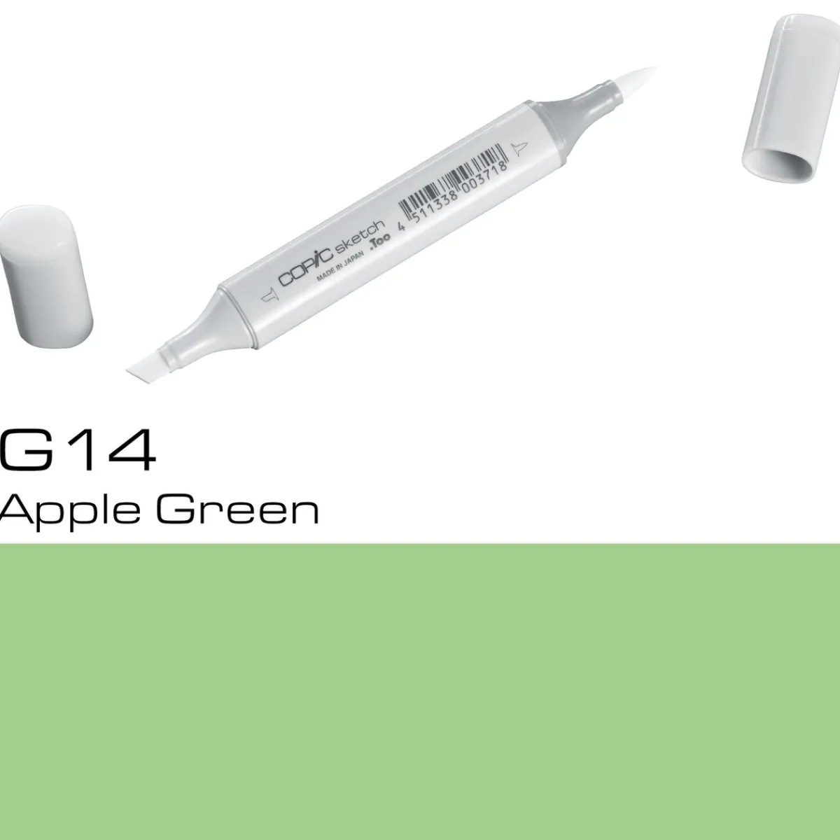 Copic Sketch G14 Apple Green | Tuschpennor & Markers