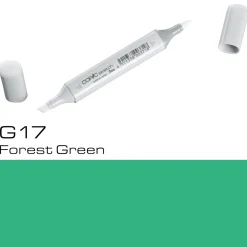 Copic Sketch G17 Forest Green | Tuschpennor & Markers