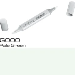 Copic Sketch G000 Pale Green | Tuschpennor & Markers