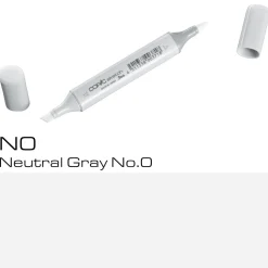 Copic Sketch N0 Neutral Gray | Tuschpennor & Markers