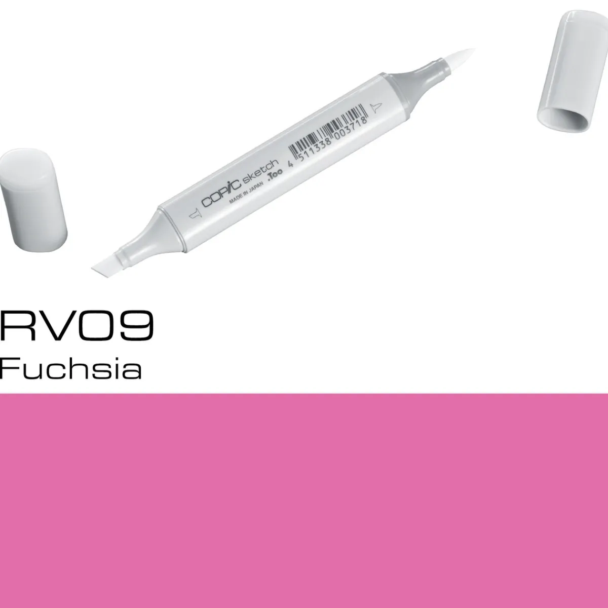 Copic Sketch RV09 Fuchsia | Tuschpennor & Markers