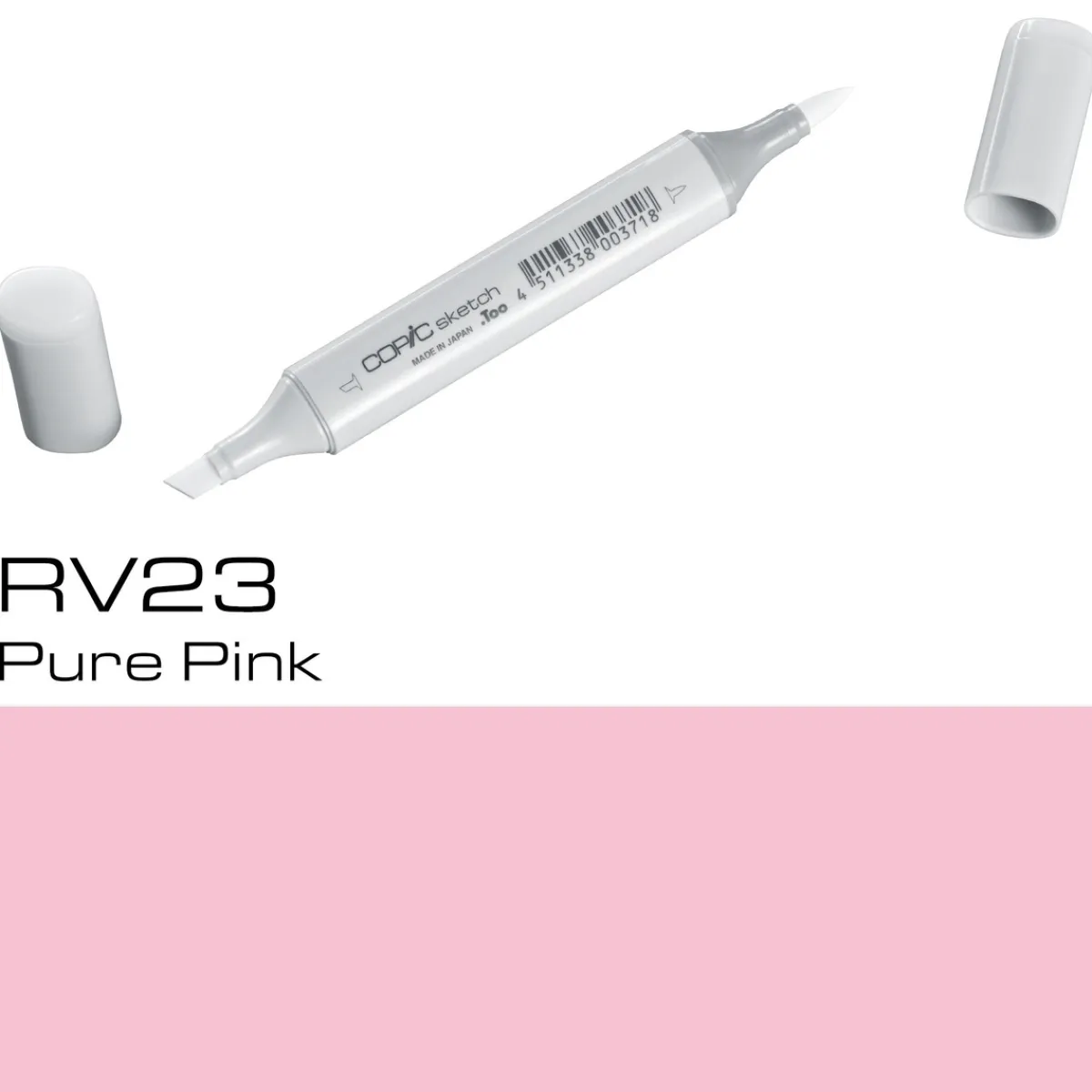 Copic Sketch RV23 Pure Pink | Tuschpennor & Markers