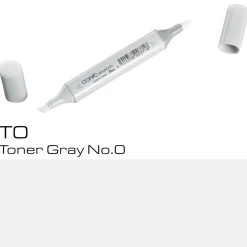 Copic Sketch T0 Toner Gray | Tuschpennor & Markers