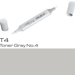 Copic Sketch T4 Toner Gray | Tuschpennor & Markers