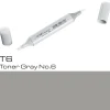 Copic Sketch T6 Toner Gray | Tuschpennor & Markers