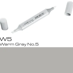 Copic Sketch W5 Warm Gray | Tuschpennor & Markers