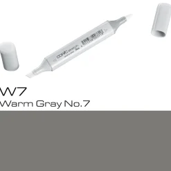 Copic Sketch W7 Warm Gray | Tuschpennor & Markers