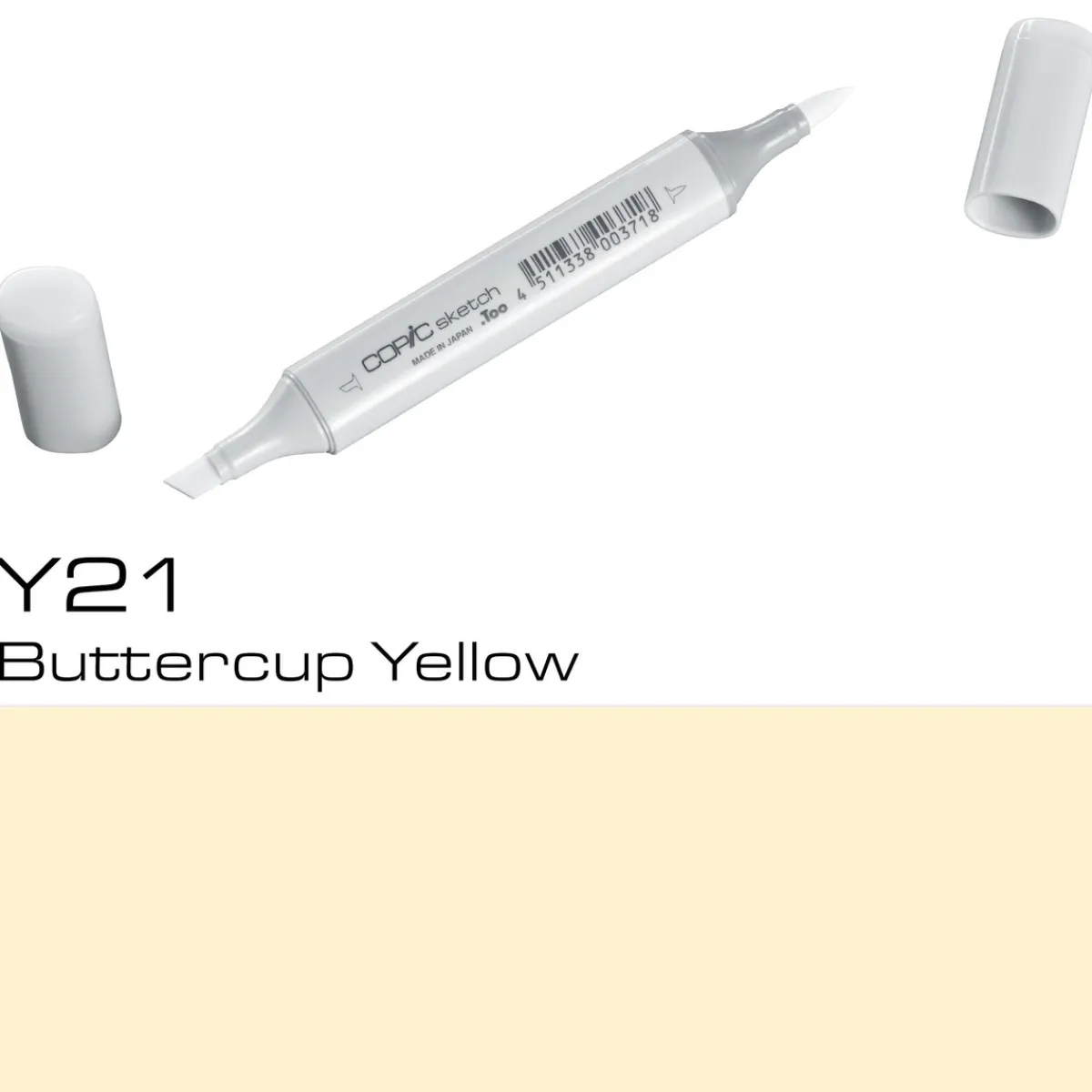Copic Sketch Y21 Butterc. Yell | Tuschpennor & Markers