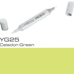 Copic Sketch YG25 Celad. Green | Tuschpennor & Markers