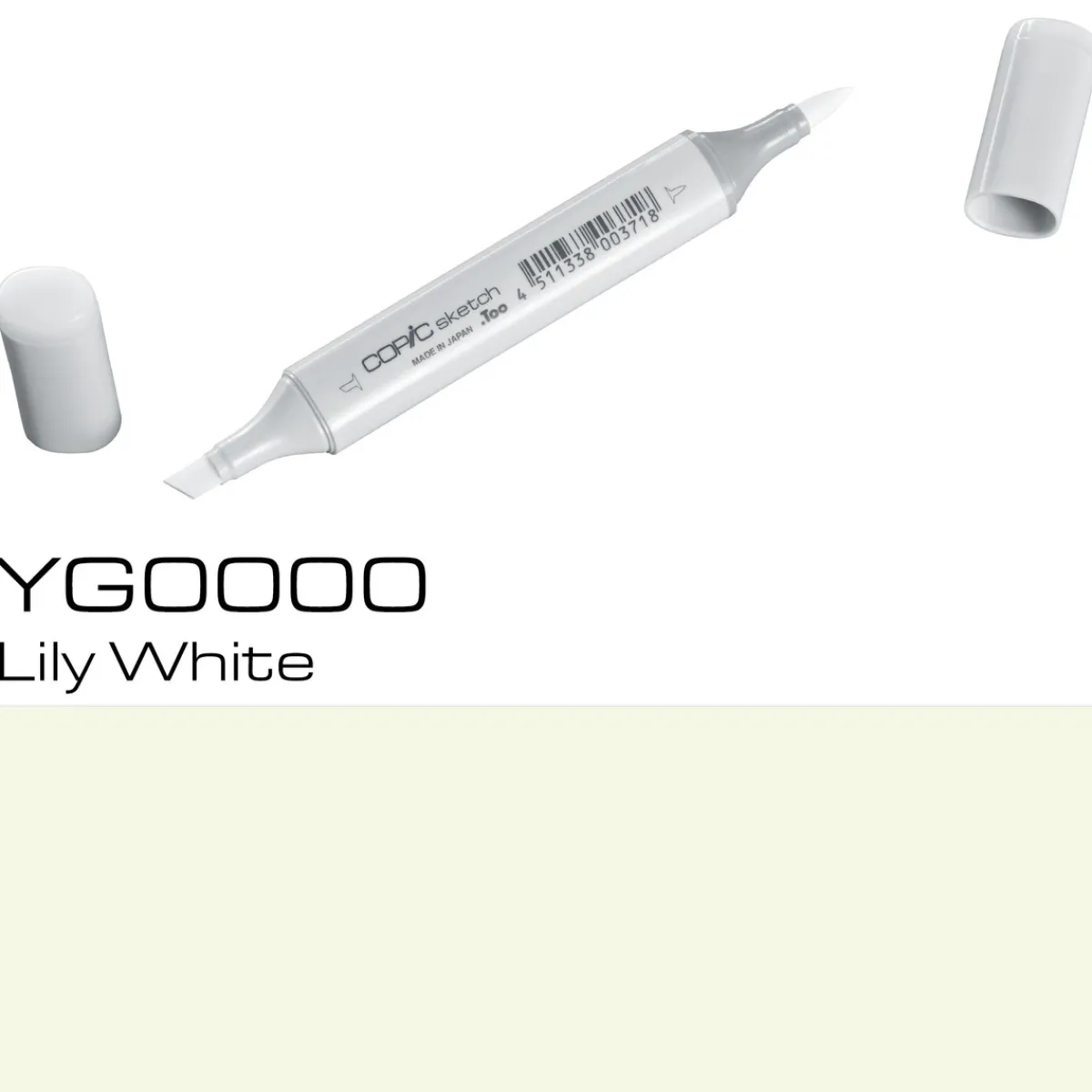 Copic Sketch YG0000 Lily White | Tuschpennor & Markers
