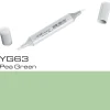 Copic Sketch YG63 Pea Green | Tuschpennor & Markers