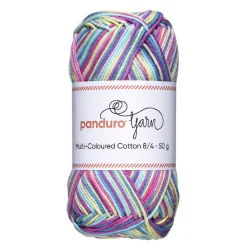 Panduro Yarn Cotton 8/4 50g Djärv pastell