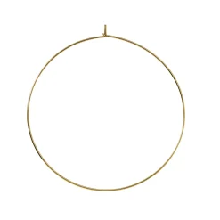 Panduro Jewellery Creolringar Ø20 mm 5 par guldfärgade