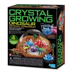 Barn 4M Crystal Growing Dinosaur – odla kristaller till ett dinosaur terrarium