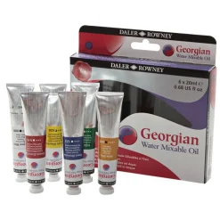 Georgian Daler-Rowney Water Mixable Oil Set 6×20 ml | Oljefärger