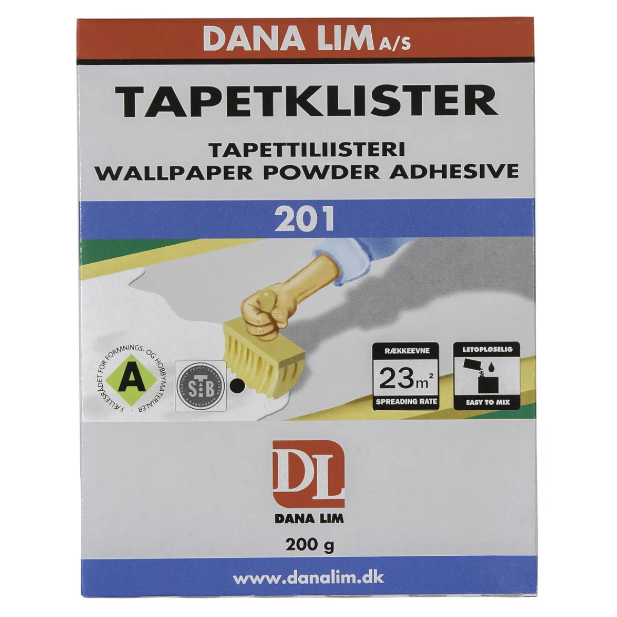 Dana Lim Dana tapetklister 200 g. | Speciallim