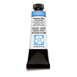 Daniel Smith akvarellfärg 15 ml Cerulean Blue, Chromium | Akvarell- & Vattenfärger