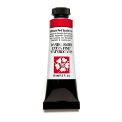 Daniel Smith akvarellfärg 15 ml Cadmium Red Scarlet Hue | Akvarell- & Vattenfärger
