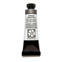 Daniel Smith akvarellfärg 15 ml Iridescent Antique Silver | Akvarell- & Vattenfärger