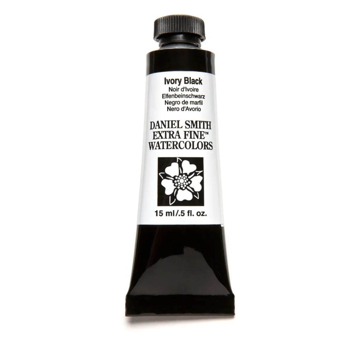 Daniel Smith akvarellfärg 15 ml Ivory Black