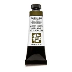 Daniel Smith akvarellfärg 15 ml Rich Green Gold | Akvarell- & Vattenfärger