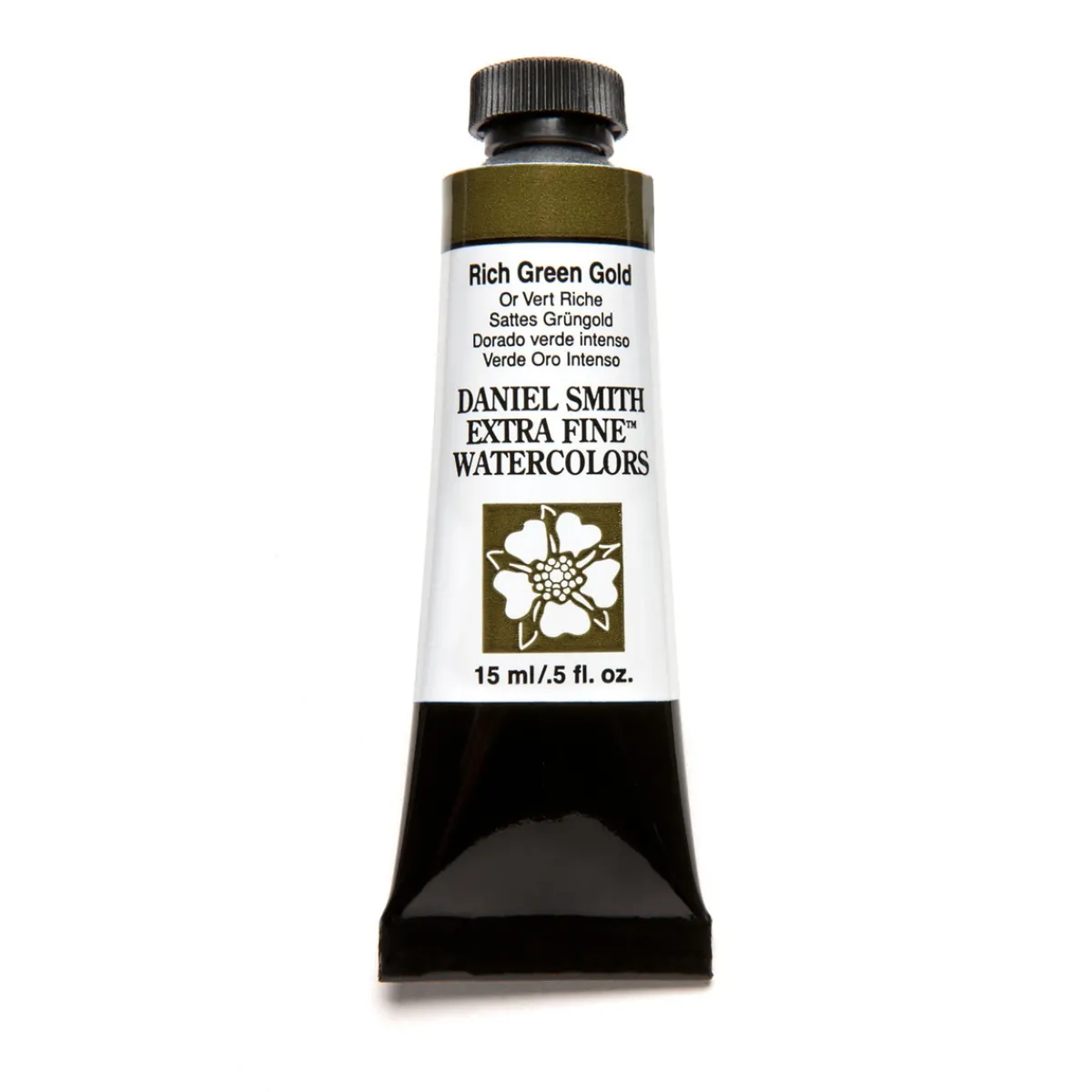 Daniel Smith akvarellfärg 15 ml Rich Green Gold | Akvarell- & Vattenfärger
