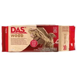 DAS Wood 700 g – lufttorkande modellera som blir träliknande efter härdning | Övrig Lera