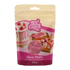 FunCakes Deco Melts tårtdekoration 250g rosa