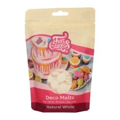 FunCakes Deco Melts tårtdekoration 250g vit | Dekor