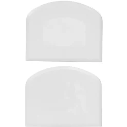 Panduro Hobby Degskrapor av plast 2-pack, 11,7×9,2 cm stora. Tjocklek 0,25 cm