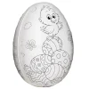 Panduro Hobby Delbart påskägg 15 cm kyckling | Dekorägg & Tillbehör