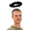 Joker Diadem med svart gloria – höjd ovanför huvudet ca 11 cm, Ø20 cm | Barn Utklädnad