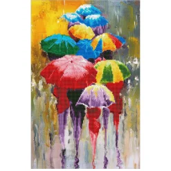 Diamond Dotz Rainy day | Diamond Painting
